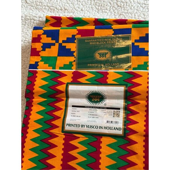 African Ankara Kente fabric - Picture 3 of 9